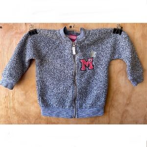 Disney Minnie Mouse Varsity Sweater Full Zip